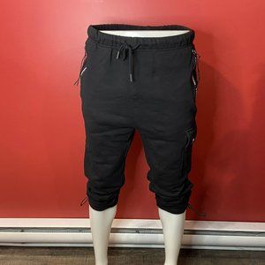 Mishka NYC Men's Black Sweat Pants - Size XL